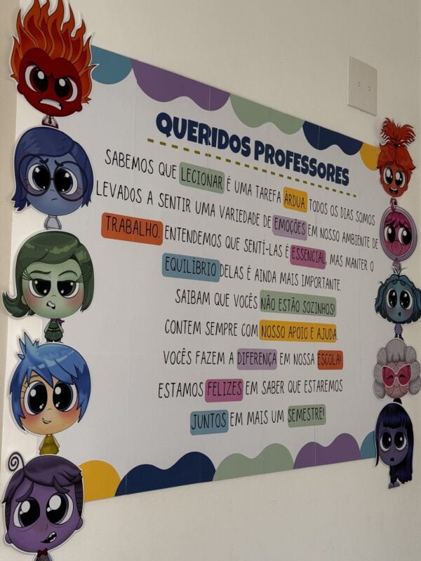 Kit Acolhida para Professores - Divertidamente