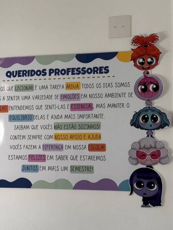Kit Acolhida para Professores - Divertidamente