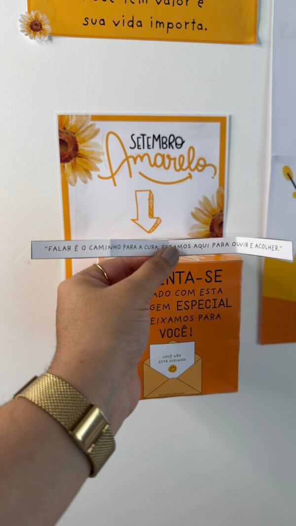 Kit - Setembro Amarelo 2024