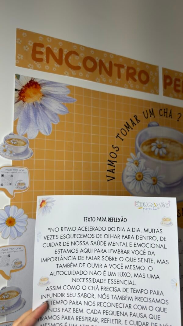 Kit Acolhida para Professores - Chá e Autocuidado