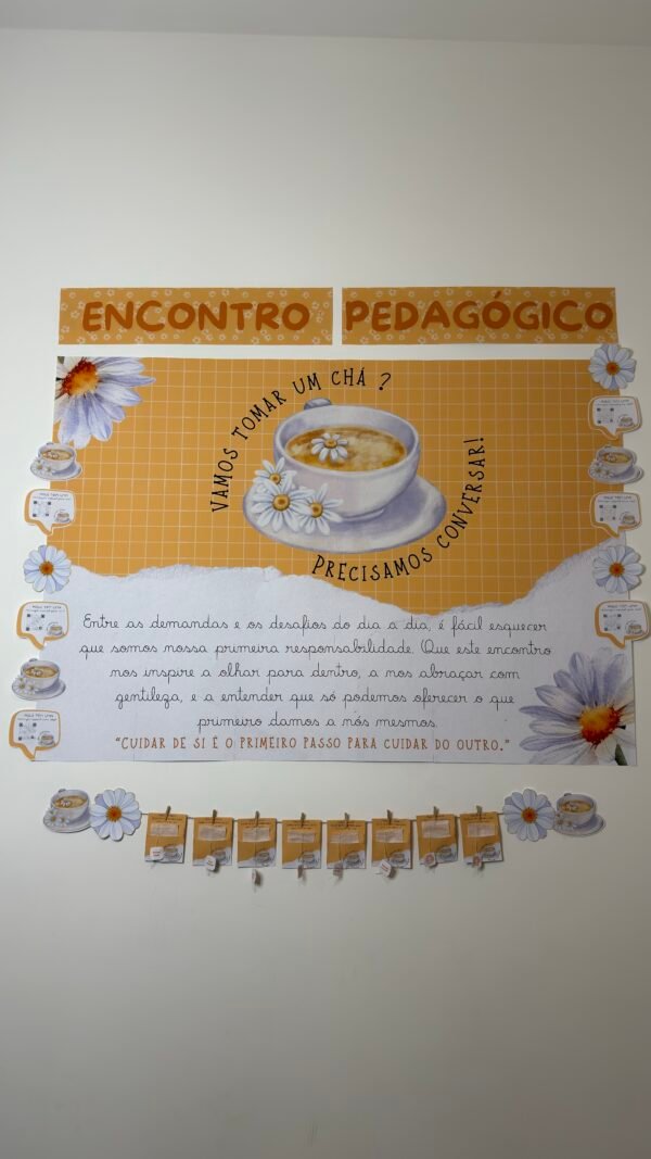 Kit Acolhida para Professores - Chá e Autocuidado