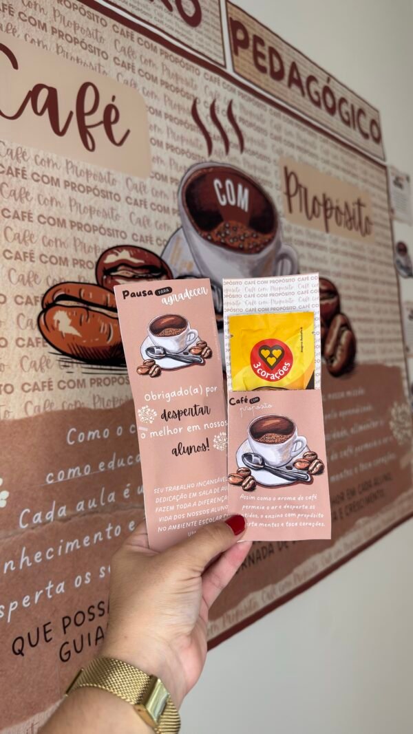 Kit Acolhida para Professores - Café com Propósito