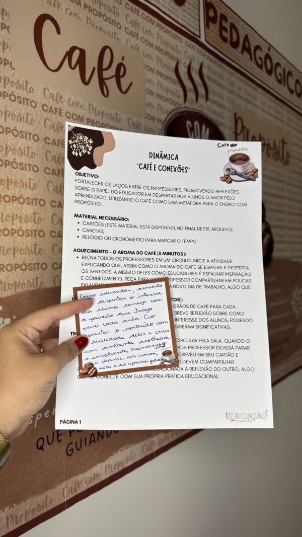Kit Acolhida para Professores - Café com Propósito