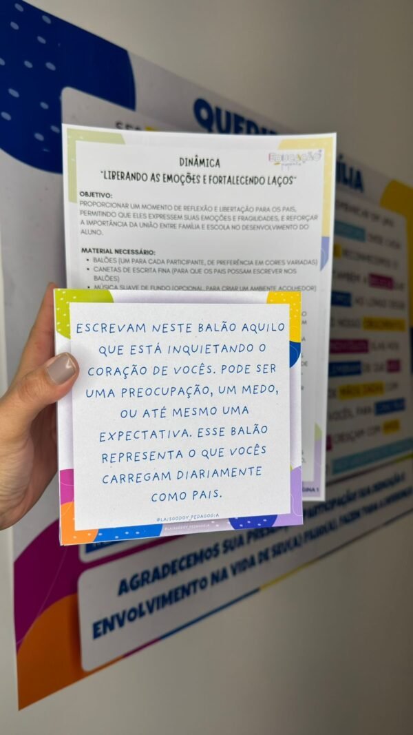 Kit - Reunião de Pais (Divertidamente)