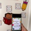 Decoração de Porta Interativa (QR-CODE) - Sala de Professores