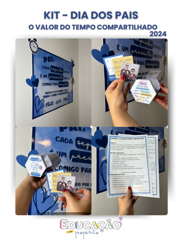 Kit - Dia dos Pais 2024 (O Valor do Tempo)