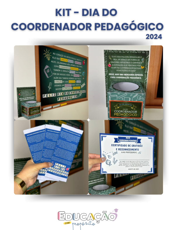 Kit Dia do Coordenador Pedagógico 2024