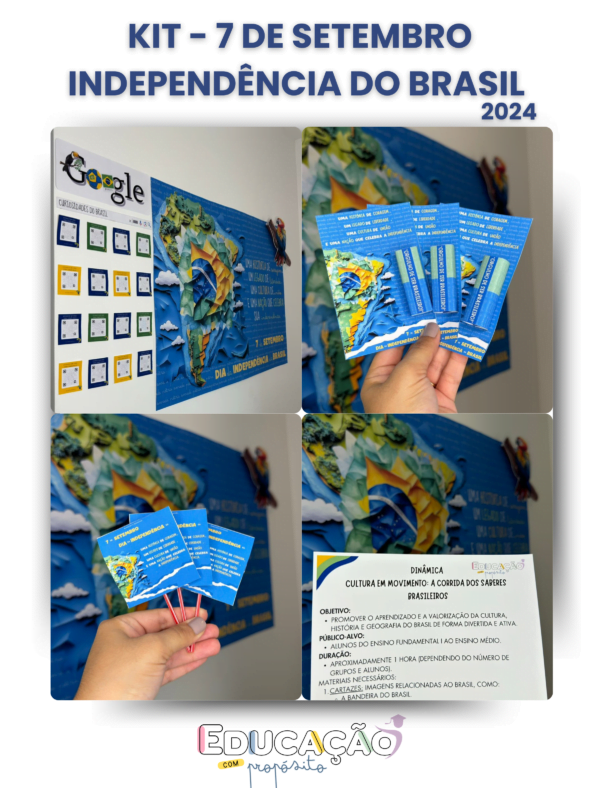 Kit - Independência do Brasil (7 de Setembro) 2024