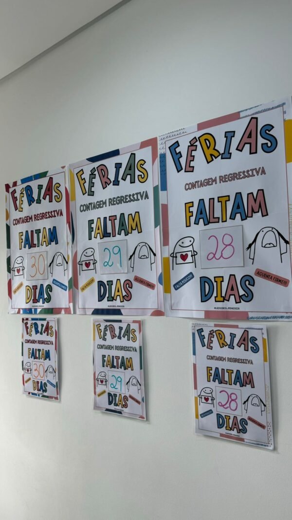 Banner - Contagem Regressiva Férias Escolares