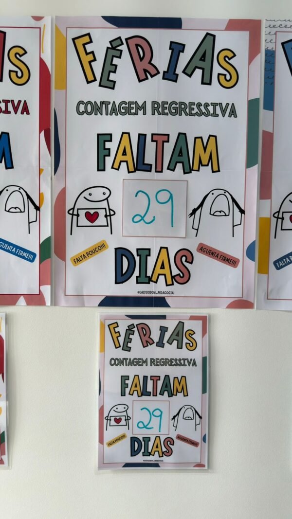 Banner - Contagem Regressiva Férias Escolares