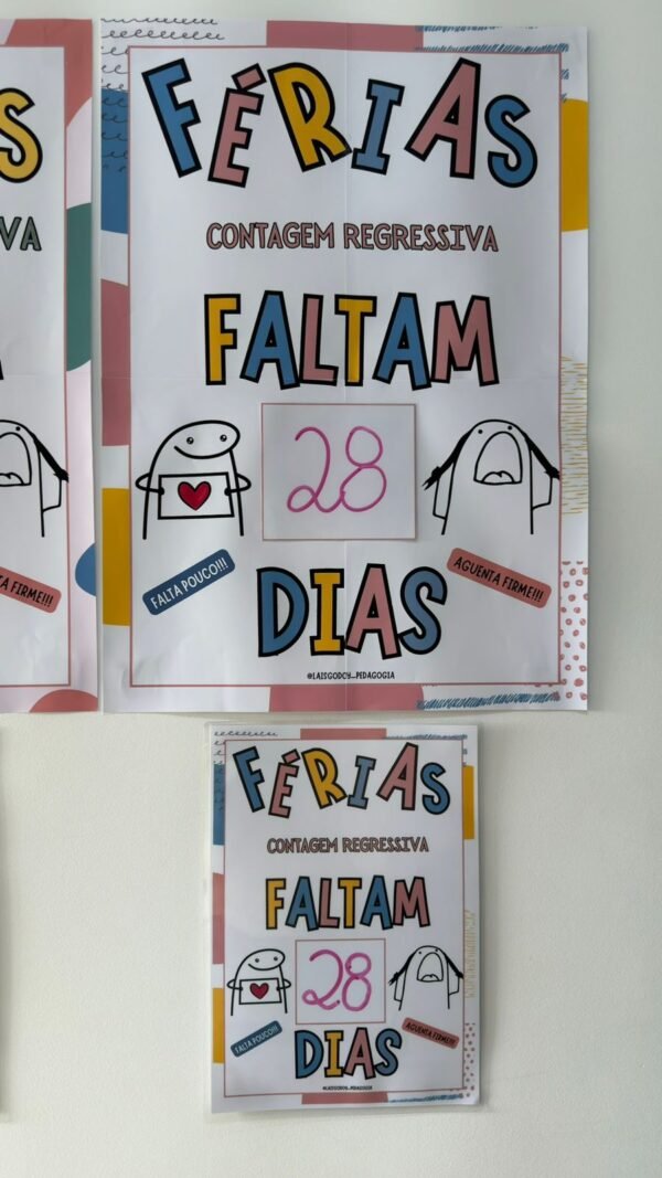 Banner - Contagem Regressiva Férias Escolares