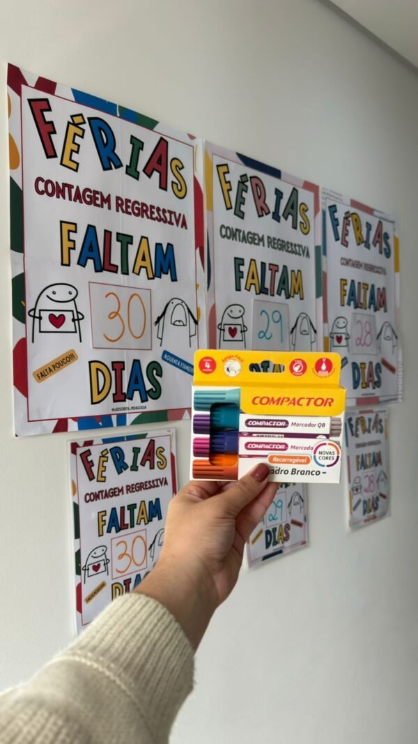 Banner - Contagem Regressiva Férias Escolares