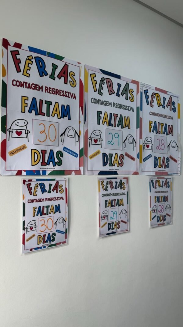 Banner - Contagem Regressiva Férias Escolares