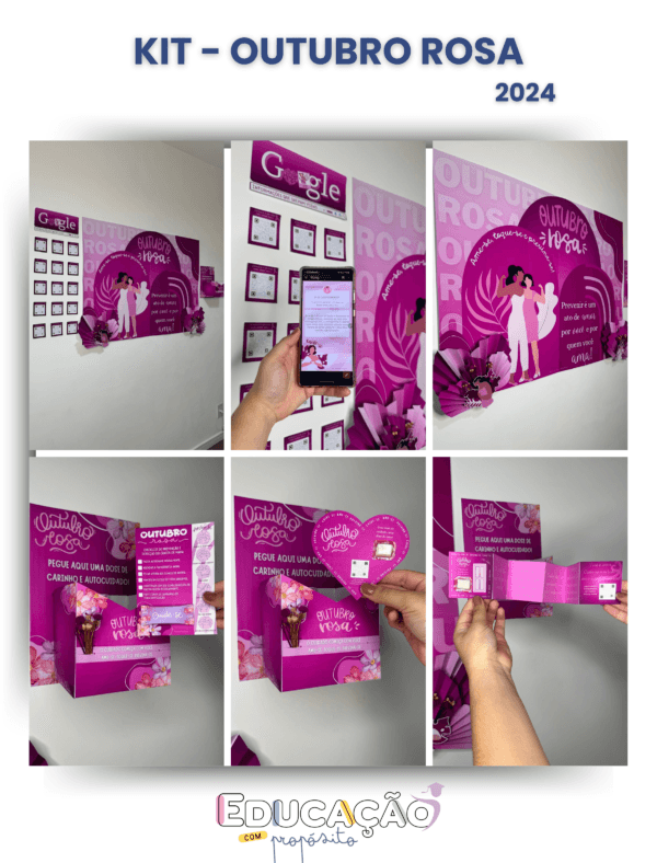 Kit - Outubro Rosa 2024