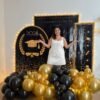 Painel de Formatura - Preto e Dourado 2024