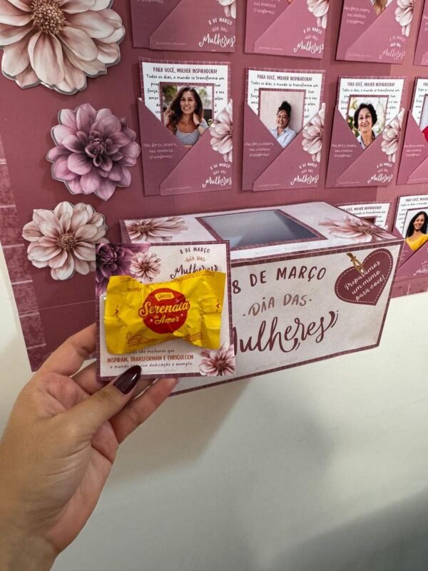 Kit Mulheres que Inspiram - Homenagem as colaboradoras 2025