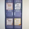 Plaquinhas para Identificação - Armários dos Professores