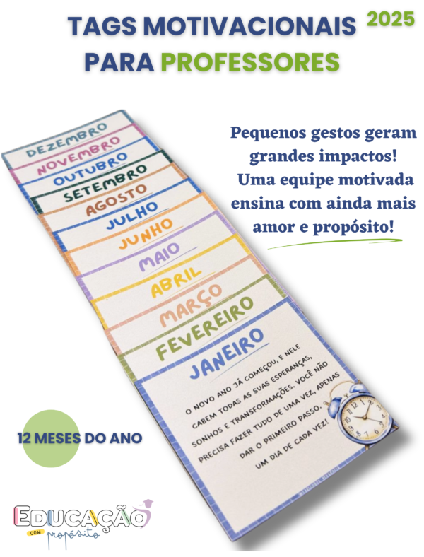 Tags Motivacionais para Professores – Inspire, Valorize e Fortaleça sua Equipe!
