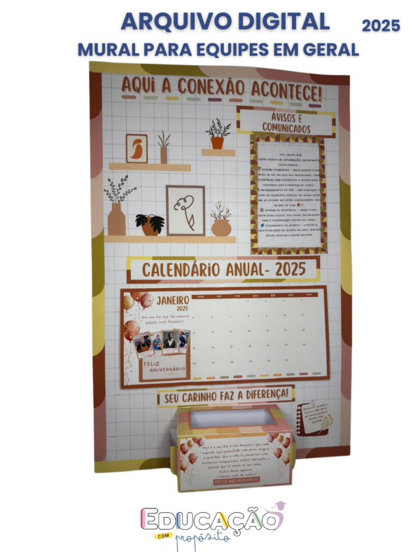 Painel Interativo para Equipes – Organização e Conexão no Ambiente de Trabalho