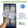 Plaquinhas para Identificação - Armários dos Professores