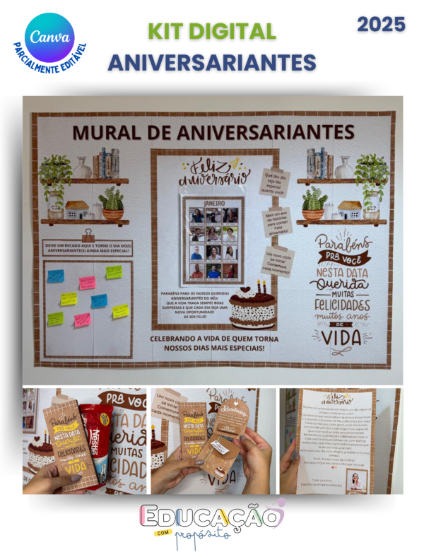Kit Digital - Aniversariantes 2025