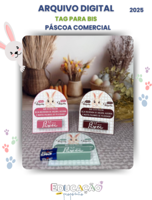 Tag para Bis - Páscoa Comercial 2025