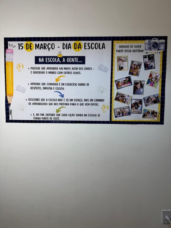 KIT - 15 DE MARÇO | DIA DA ESCOLA 2025