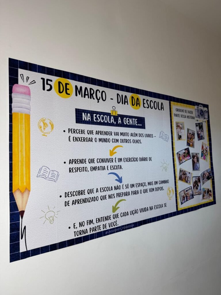 KIT – 15 DE MARÇO | DIA DA ESCOLA 2025 - Educação com Propósito