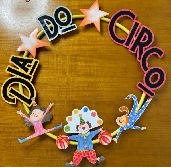 Moldura para Bambolê – 27 de Março – Dia do Circo 2024
