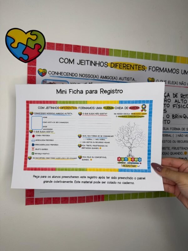 Kit Digital  – Nosso(a) Amigo(a) Autista 🧩