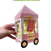 Carrinho de Pipoca - Lembrancinha Dia do Circo 2024