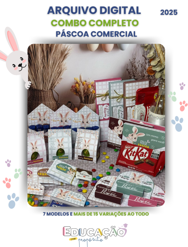 Combo Especial de Páscoa - Páscoa Comercial 2025