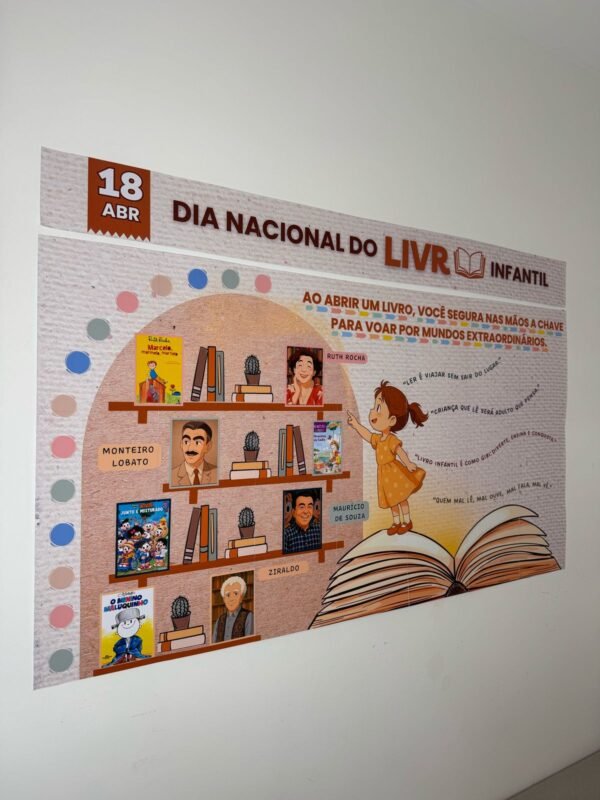 Painel – Dia Nacional do Livro Infantil 2025