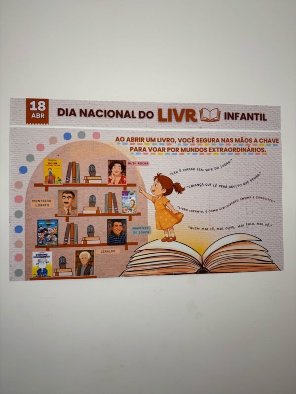 Painel – Dia Nacional do Livro Infantil 2025