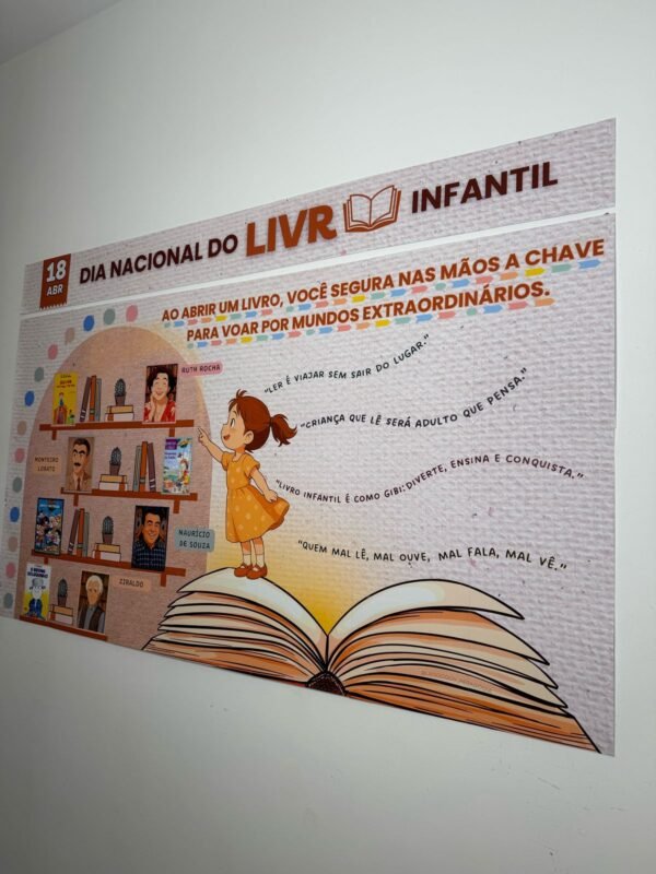 Painel – Dia Nacional do Livro Infantil 2025