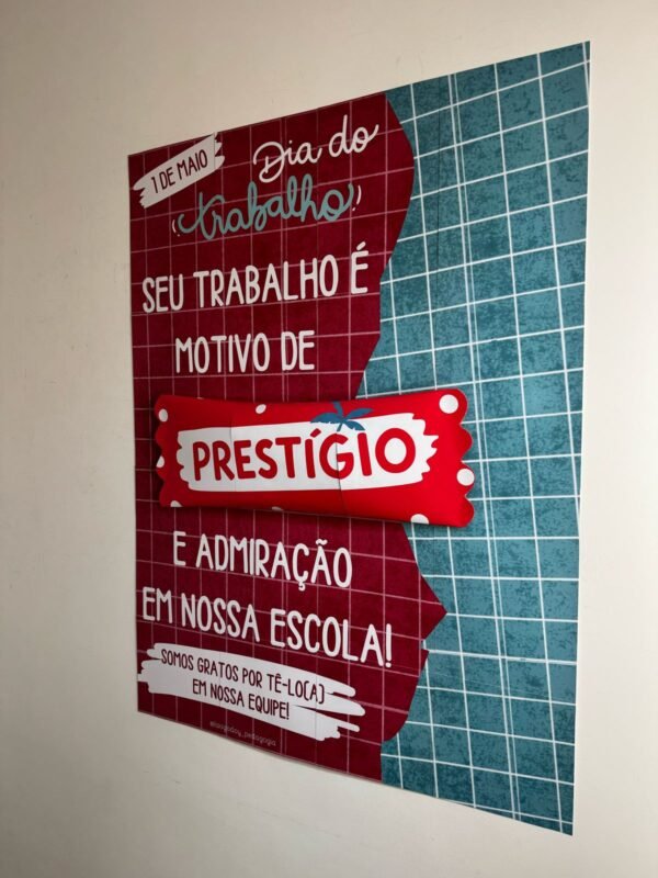 Kit Digital - Dia do Trabalhador 2025 | Inspiração Chocolate Prestígio