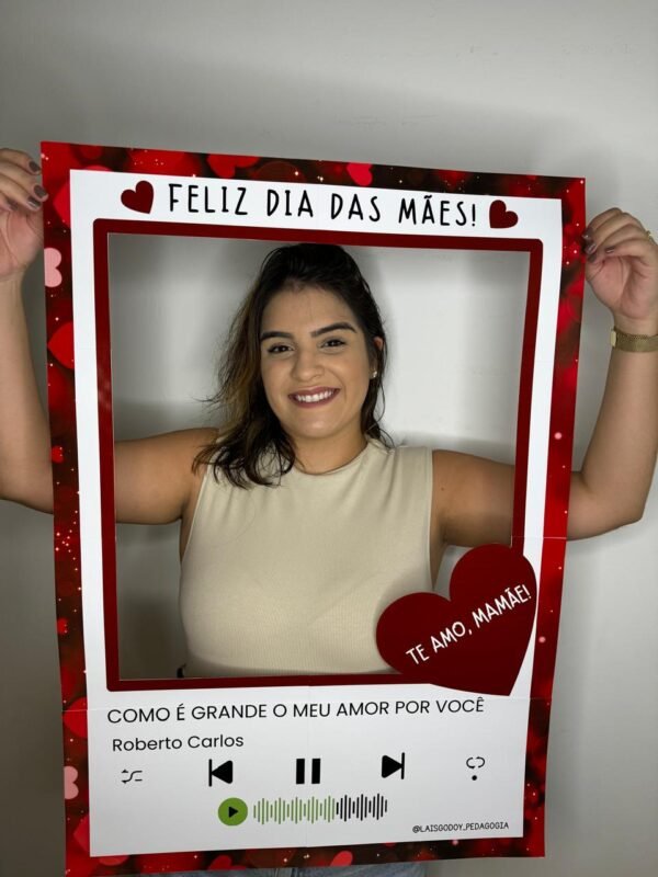 Moldura para Foto – Dia das Mães | Estilo Spotify