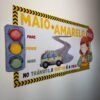 Painel Educativo - Maio Amarelo | Conscientização no Trânsito