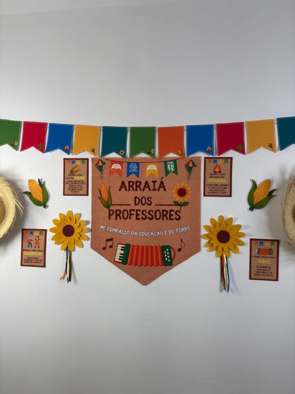 Kit de Acolhimento para Professores e Equipe Escolar – Estilo Arraiá