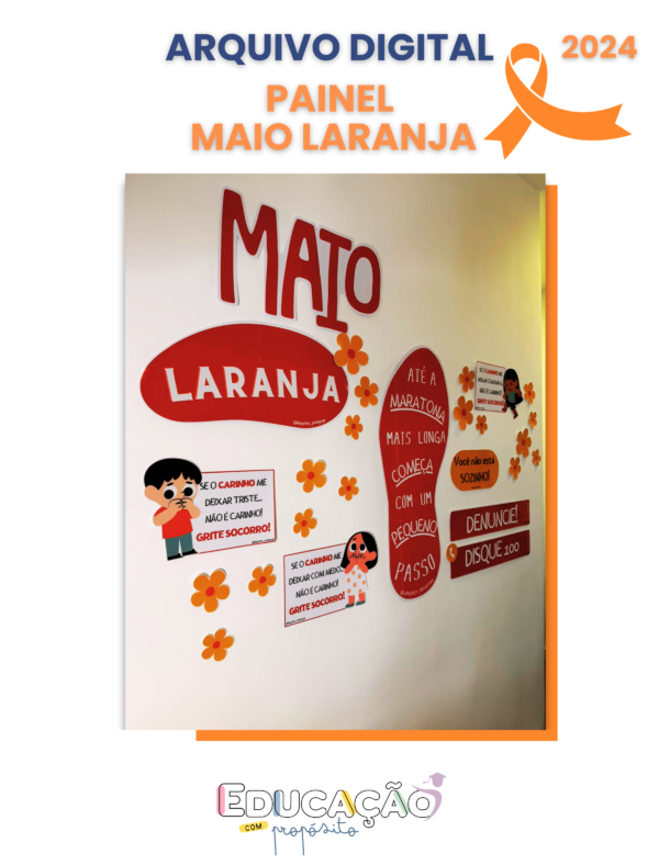 Painel Maio Laranja – Arquivo Digital 2024