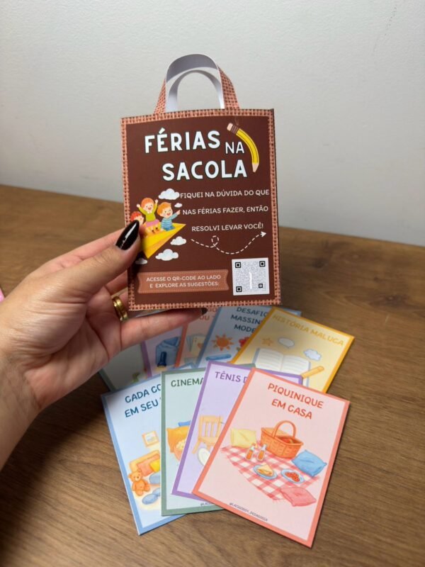 Férias na Sacola – Kit Interativo para Famílias 2025