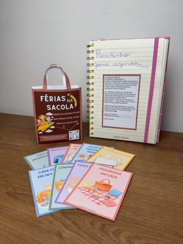Férias na Sacola – Kit Interativo para Famílias 2025