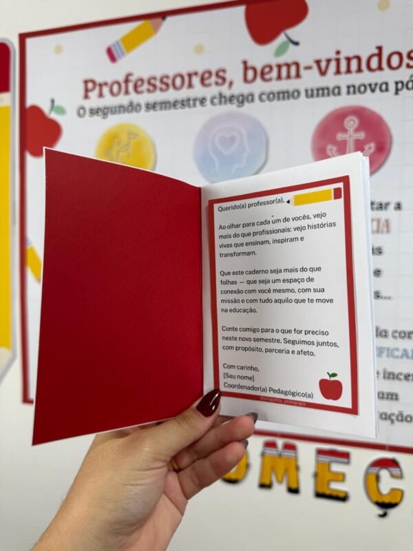 Acolhimento para Professores e Equipe Escolar | 2º Semestre