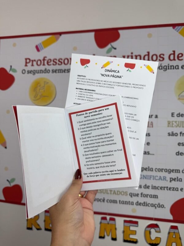 Acolhimento para Professores e Equipe Escolar | 2º Semestre