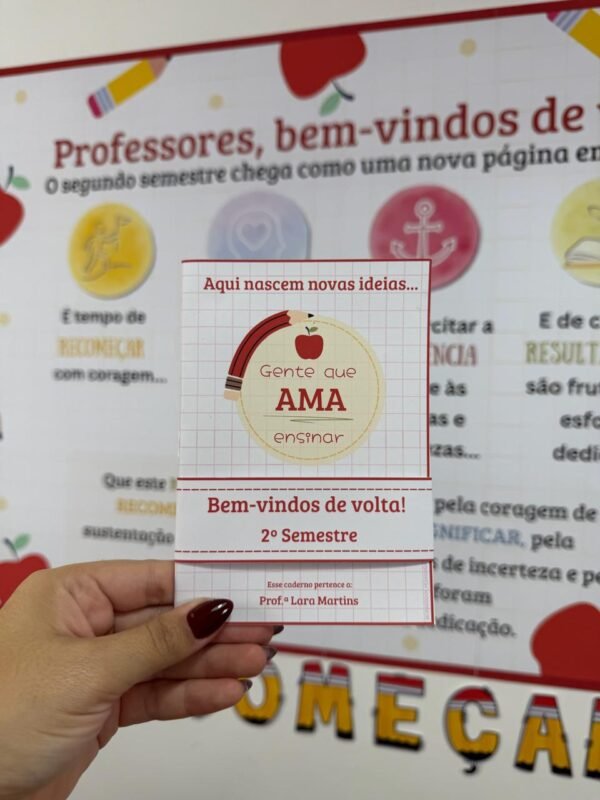 Acolhimento para Professores e Equipe Escolar | 2º Semestre