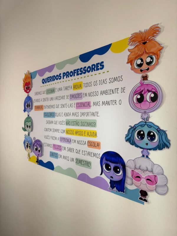 Kit Acolhida para Professores - Divertidamente