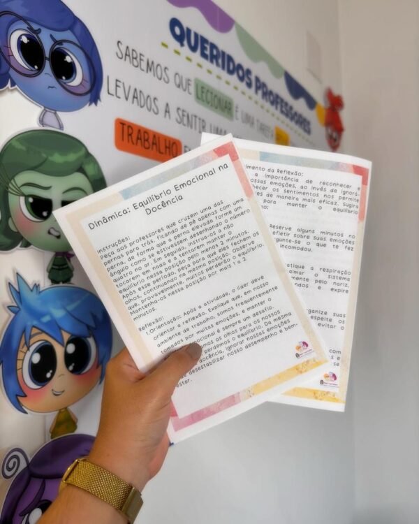 Kit Acolhida para Professores - Divertidamente