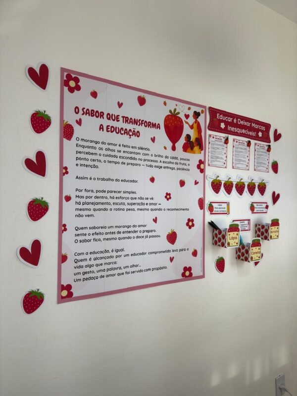 Kit de Acolhimento para Equipe Escolar – O Sabor que Transforma a Educação 🍓