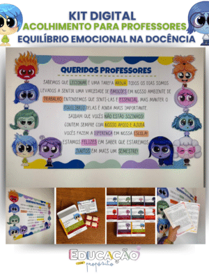 Kit Acolhida para Professores - Divertidamente