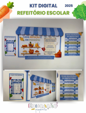 Kit Refeitório Escolar – 2025